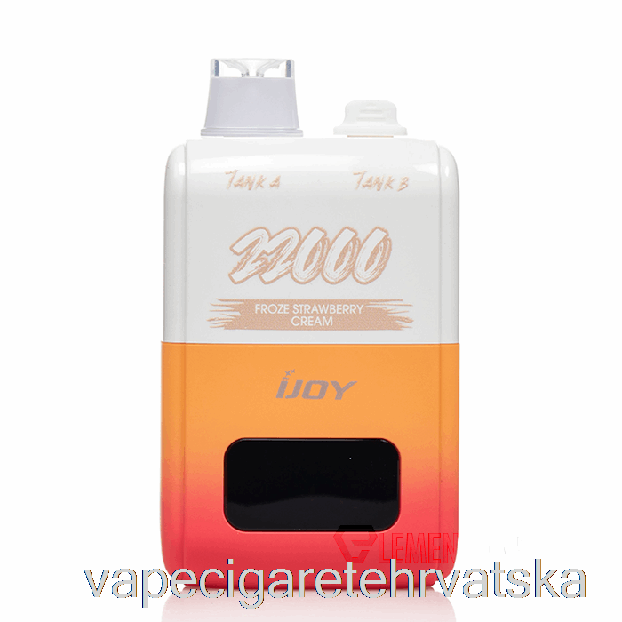 Vape Cigarete Ijoy Sd 22000 Jednokratna Smrznuta Krema Od Jagoda